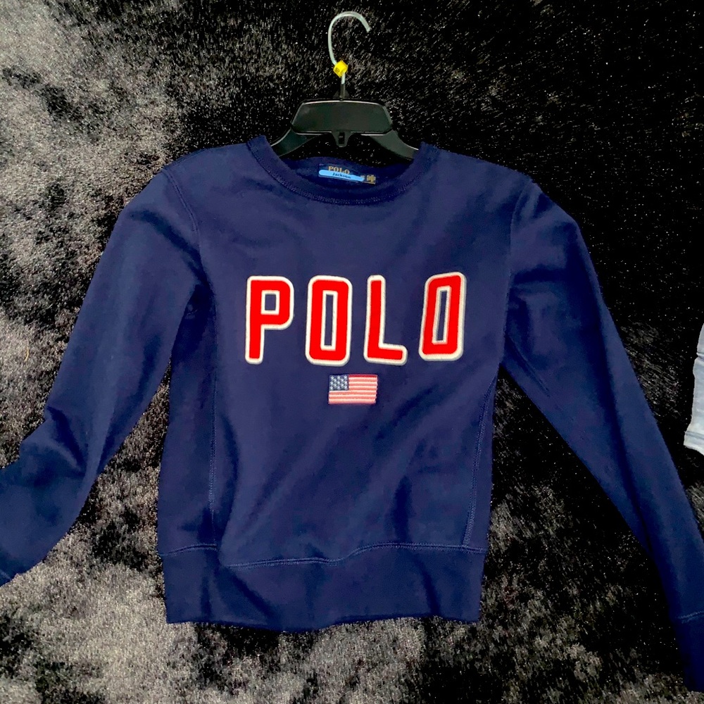 Long sleeve Polo crew neck